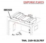 Αντίσταση άνω φούρνου κουζίνας MIELE, 80935639